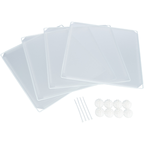 Plastic Extension Panel for Indoor Run - 4pc (35 x 35cm)