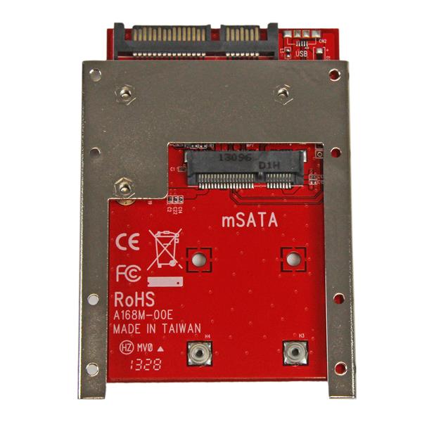 Ultimate mSATA SSD to 2.5in SATA Adapter Converter for improved performance and speeds up to 6 Gbps.