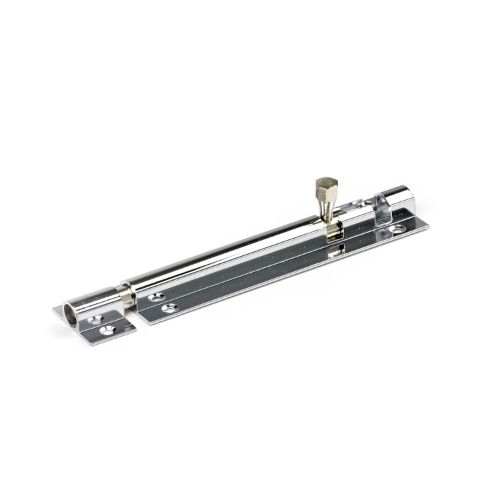 150mm Heavy Duty Brass Plated Socket Bolt 32mm Wide - Chrome Plated