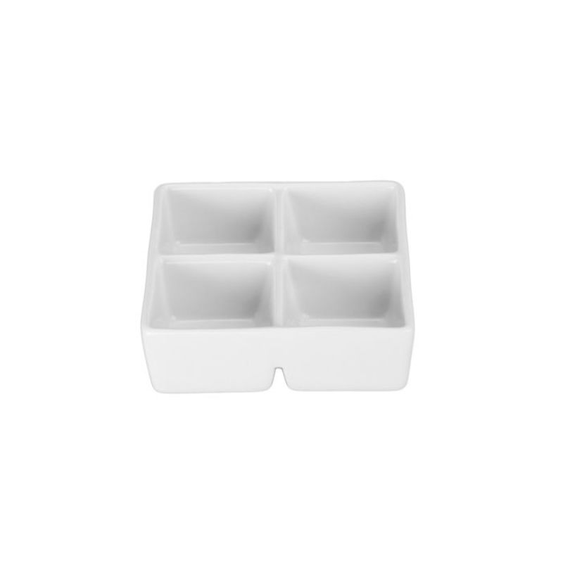 4 SECTION DIP DISH - BIA 59ml (Set of 4)