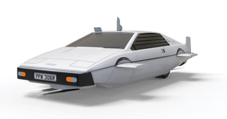 Sleek 007 Lotus Esprit 'Wet Nellie' model, showcasing Bond's iconic sports car and submersible transformation.