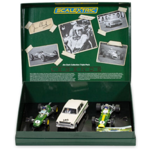 Scalextric - Jim Clark Collection Triple Pk