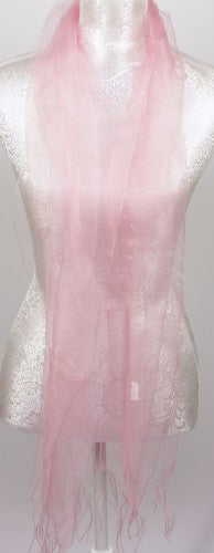 Fine 100% Silk Wrap - BABY PINK