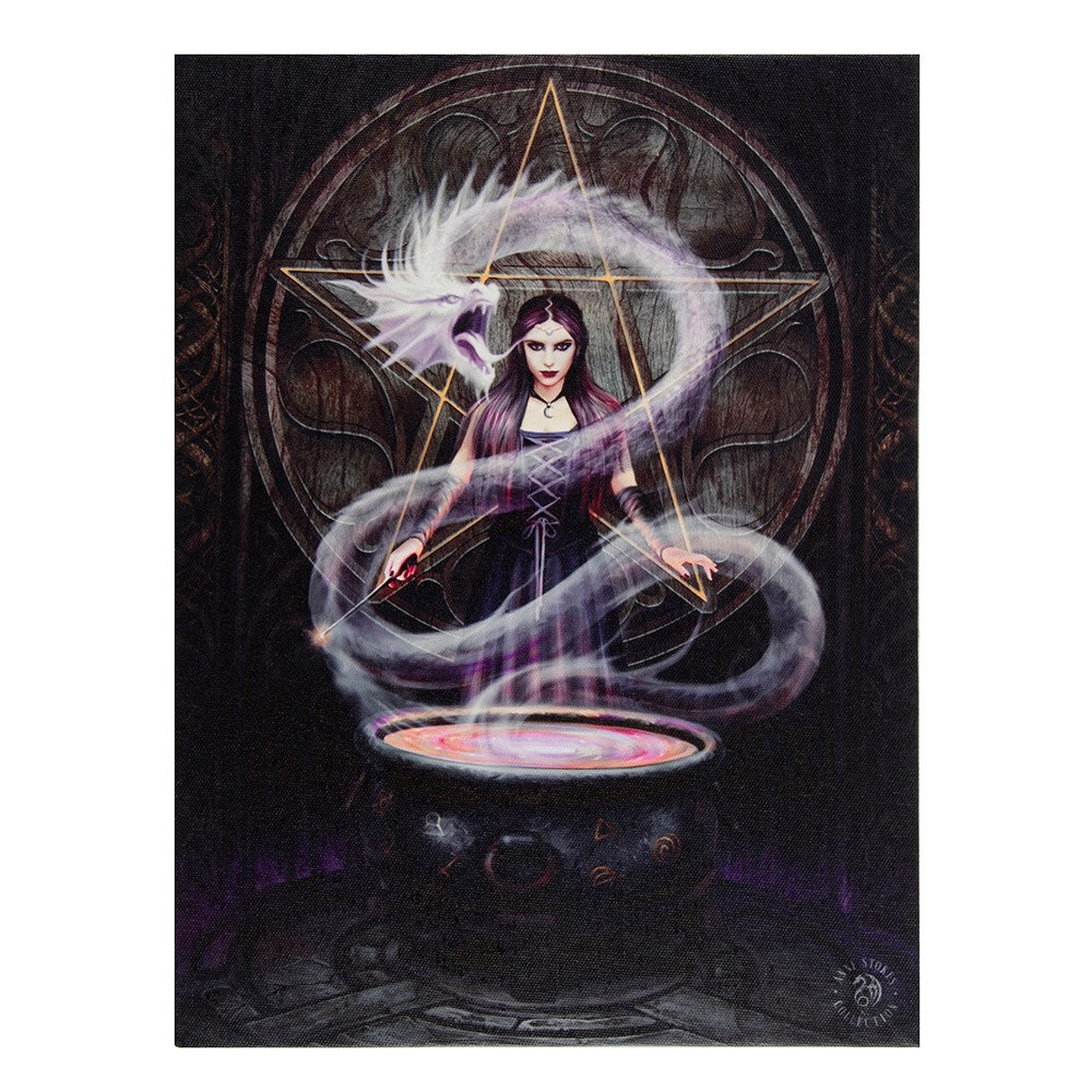 Canvas Print - Small The Summoning Canvas by Anne Stokes