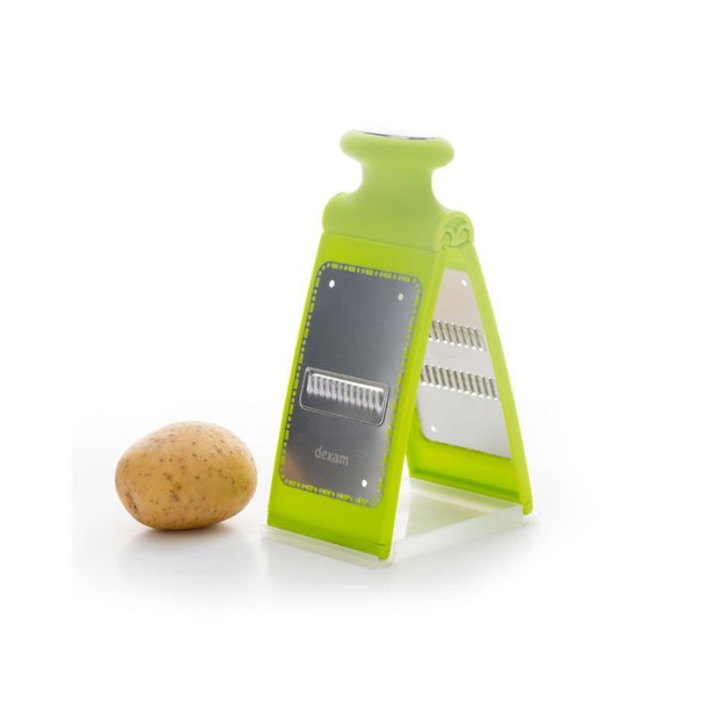 Dexam Potato Grate - Mate, a dual-sided grater for strips and crinkle cuts, perfect for versatile potato dishes.