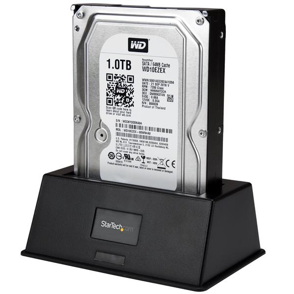 USB 3.0 SATA III Hard Drive Docking Station with UASP for SSD/HDD - 4TB Compatible