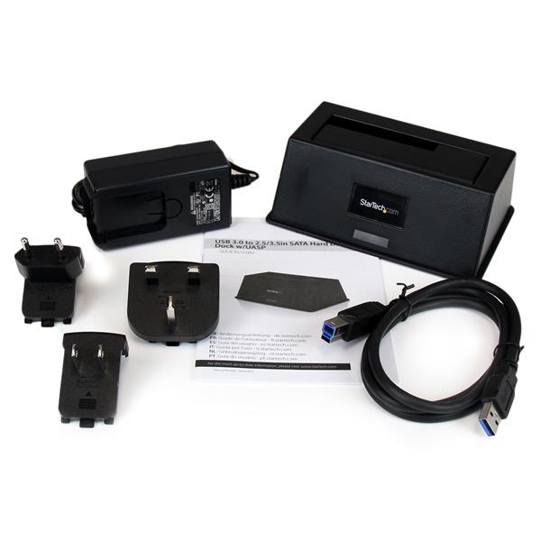 USB 3.0 SATA III Hard Drive Docking Station with UASP for SSD/HDD - 4TB Compatible