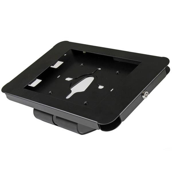 Lockable Steel Tablet Stand for iPad - Secure Desk & Wall Mount - Ideal for Business & Education