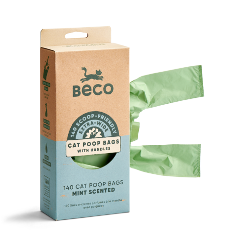 Cat Poop Bags - Beco Scented (x 140 bags)