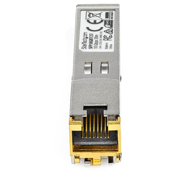 Cisco Compatible 10GBASE-T SFP+ Copper Module - TAA, 10Gbps, RJ45, Hot-Swappable, 30m Reach