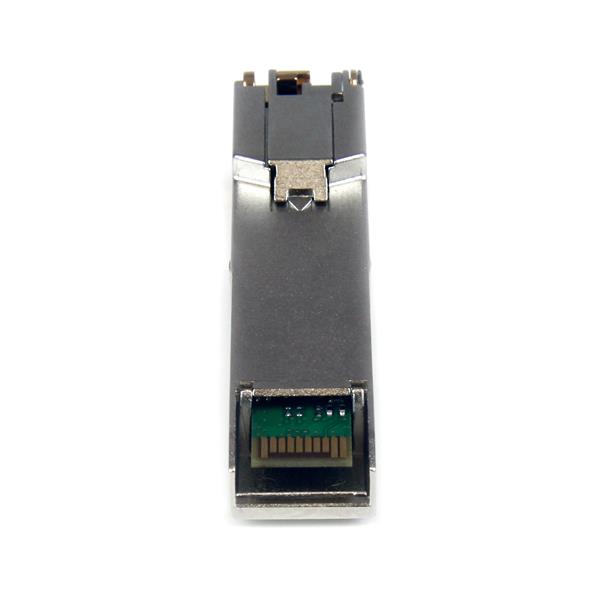 Cisco Compatible SFP-GE-T Copper Transceiver Module for 1GbE connectivity, 100m reach, hot-swappable design, and lifetime warranty.