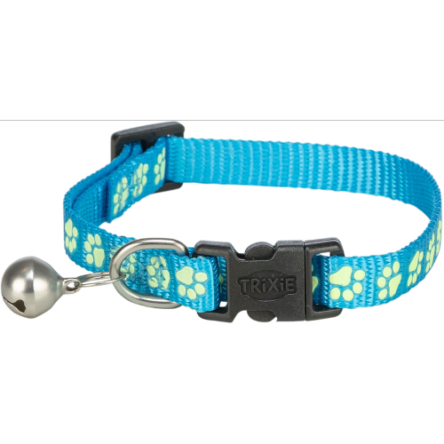 Cat Collar - Reflective Paw Print (Assorted)