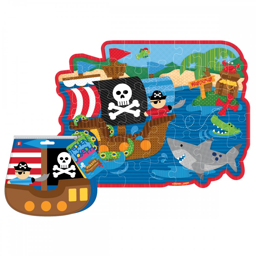 Puzzle - 48 Count Pirate (Stephen Joseph)