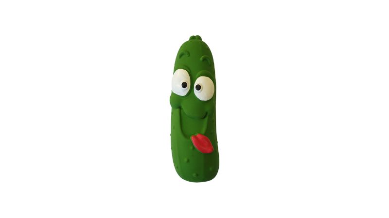 Dog Toy -Latex Stuffed Grunter Cucumber (13cm)