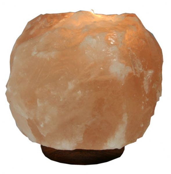 Salt Tea Light Hldr - Wooden