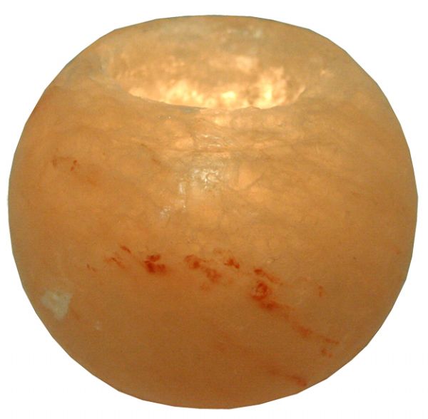 Salt Tea Light Holder - Round