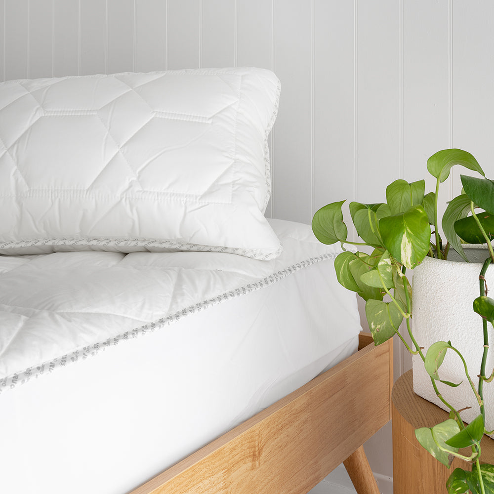 Double Sonar Thermal Balancing Mattress Topper (Outlast)- Bambury