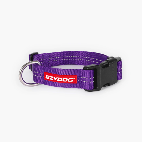 Dog Collar - ED Essential Collar Adjustable Medium (Purple)