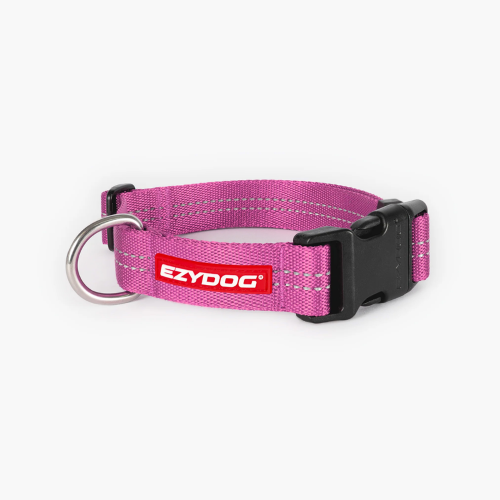 Dog Collar - ED Essential Collar Adjustable Large (Pink)