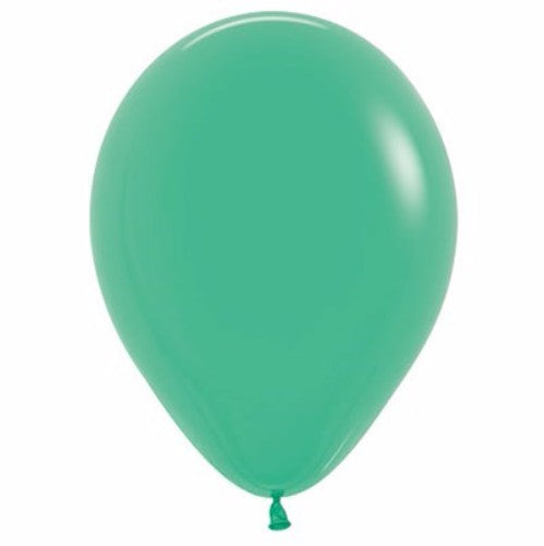 Vibrant green latex balloons in a pack of 25, perfect for elevating any celebration with color and fun.