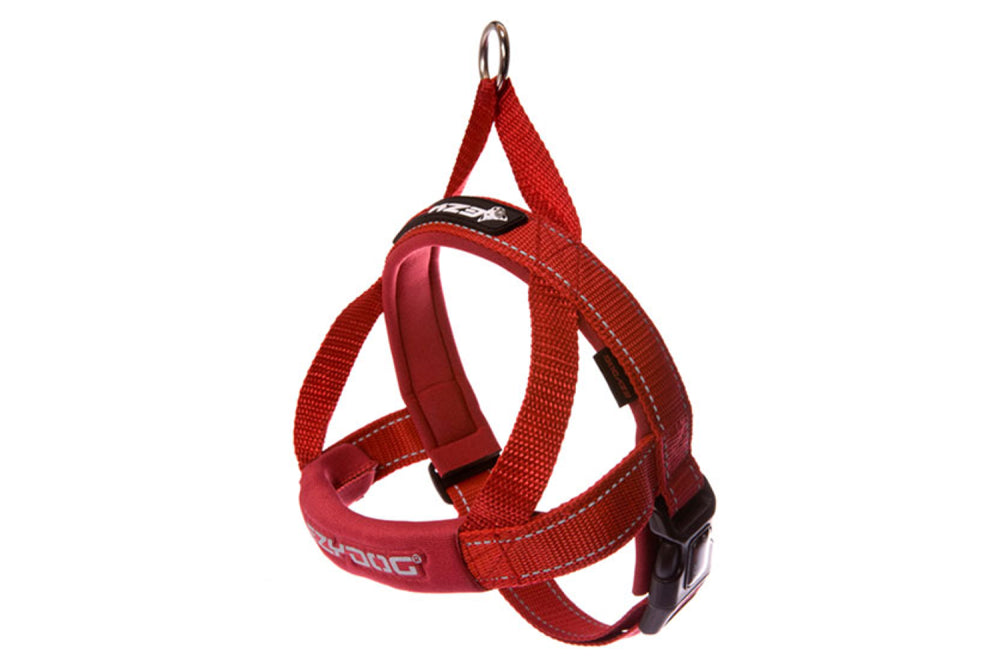 Dog Harness - EzyDog Quick Fit Harness Medium Red