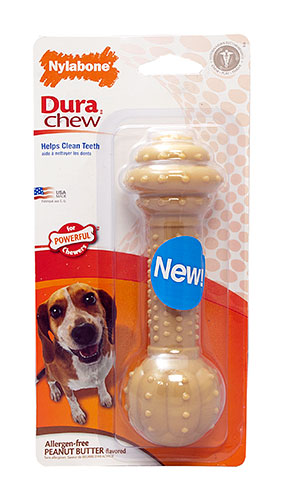 Dura Chew Barbell PB - Wolf NBC903P