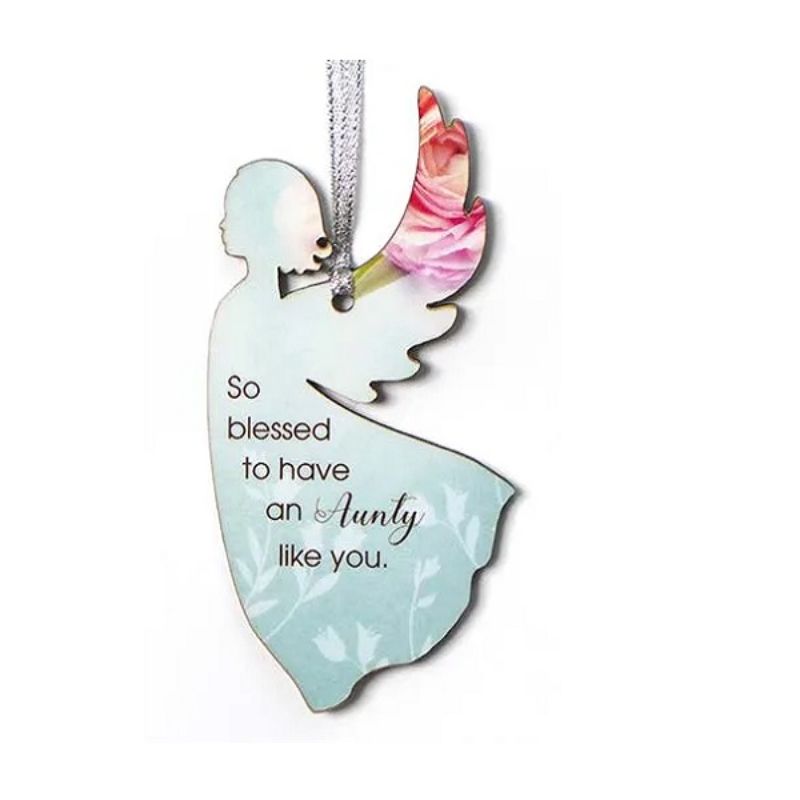 Aunty Heavenly Rose Hanging Angel