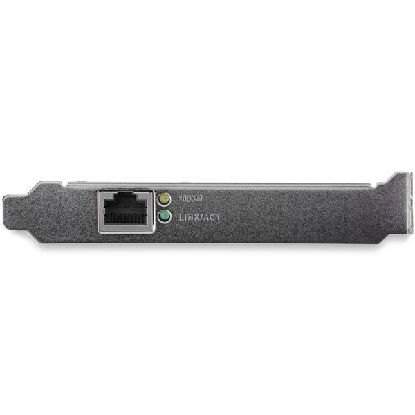 1-Port PCI Express Gigabit Network Adapter Card with RJ45, supporting 10/100/1000 Mbps for optimal connectivity.