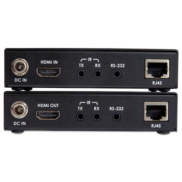 4K HDMI over CAT6 Extender for 100m distance, UHD 60Hz, IR control, HDCP 2.2 compliant for seamless AV performance.