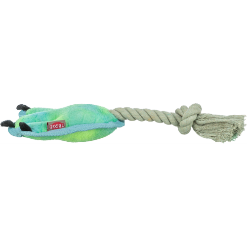 Dog Toy - Monster Paw with Rope Multi (22cm)