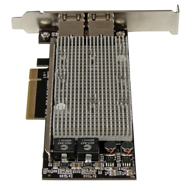 High-speed 2-port PCIe 10GBase-T Ethernet card with Intel X540 chip for reliable, dual RJ45 network connections.