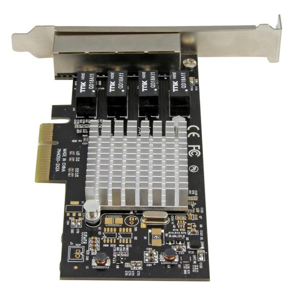 4-Port Gigabit Ethernet Network Card - PCIe Intel I350 NIC for High-Speed Networking