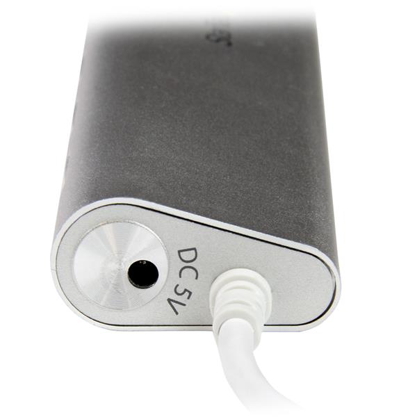 7-Port Compact USB 3.0 Hub with Built-in Cable