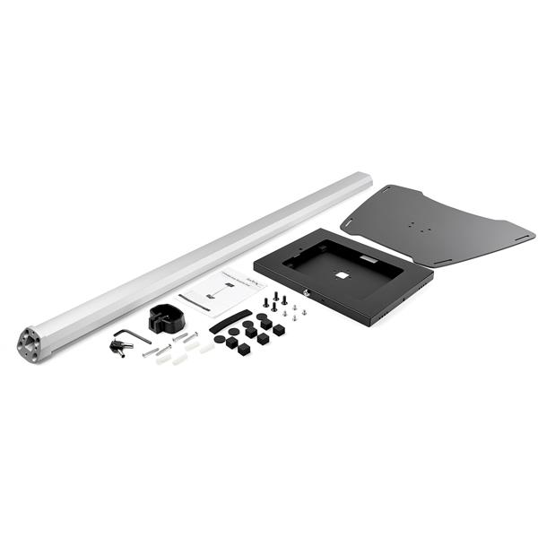 Secure Lockable Floor Stand for iPad and 9.7" Tablets - Ideal for Kiosks and Displays