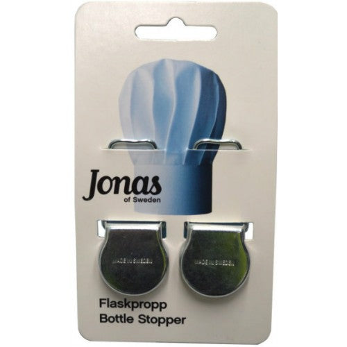 Bottle Stopper- Jonas Metal  2 Pce