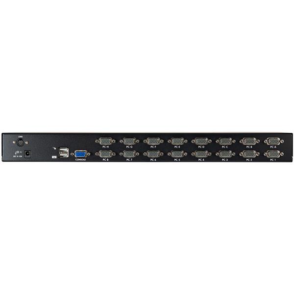 16-Port 1U Rackmount USB KVM Switch with OSD for efficient server management and seamless control of up to 16 computers.