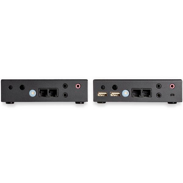 StarTech.com HDMI KVM Extender over LAN, 4K 30Hz, enables remote control of multiple computers via Ethernet for clear visuals.