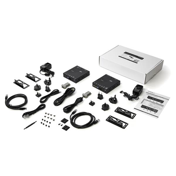 StarTech.com HDMI KVM Extender over LAN enabling 4K remote control of computers via existing Ethernet infrastructure.