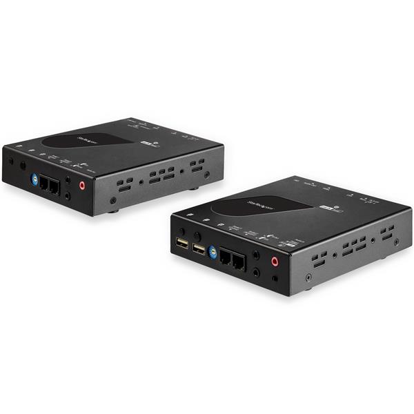 StarTech.com HDMI KVM Extender over LAN enabling 4K 30Hz remote control of computers using standard Ethernet cabling.