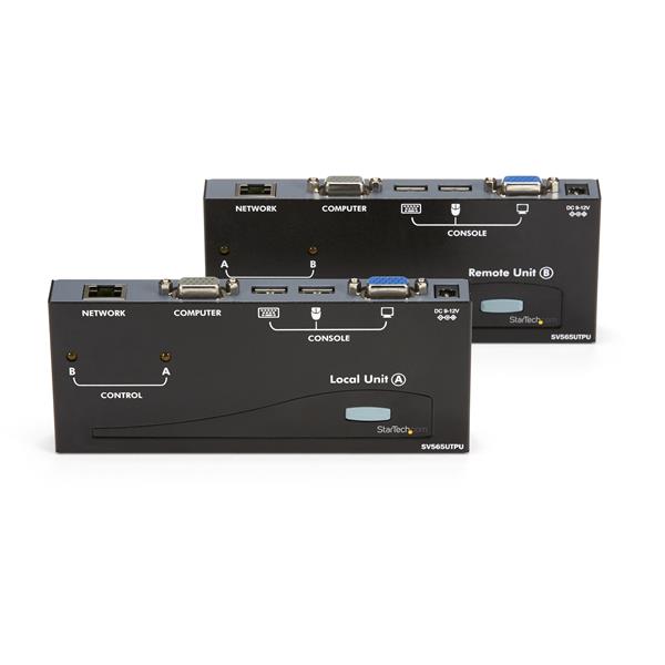 USB VGA KVM Extender for 500 ft remote access with high-resolution support, plug-and-play installation, and TAA compliance.