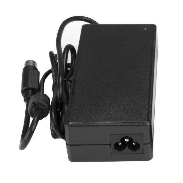 12V 6.5A DC power adapter with 4-pin DIN barrel connector, ideal for StarTech.com devices and reliable performance.