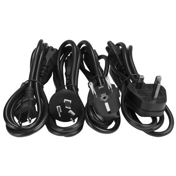 12V 6.5A DC power adapter with 4-Pin DIN connector for StarTech.com devices, reliable and durable power solution.