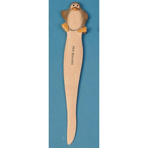 Wooden Penguin Letter Opener