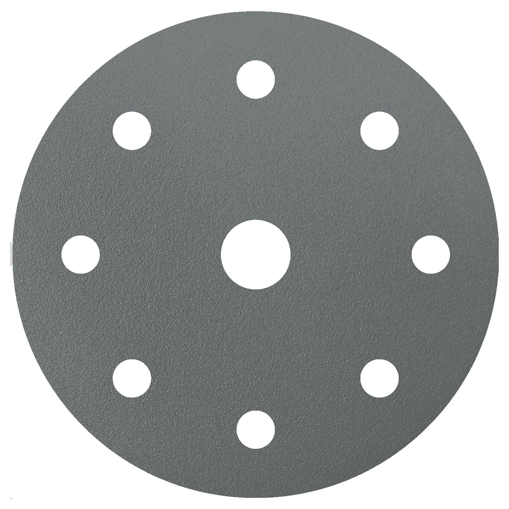 SANDWOX 235 GREY ZIRCONIA FILM DISC P240 125MM 9 HOLE 100PC