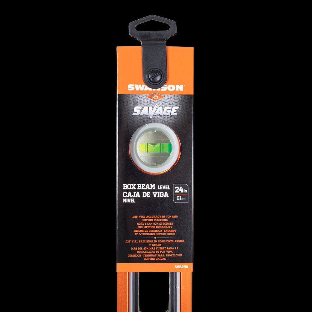 SWANSON 600mm Savage™ Box Beam Level
