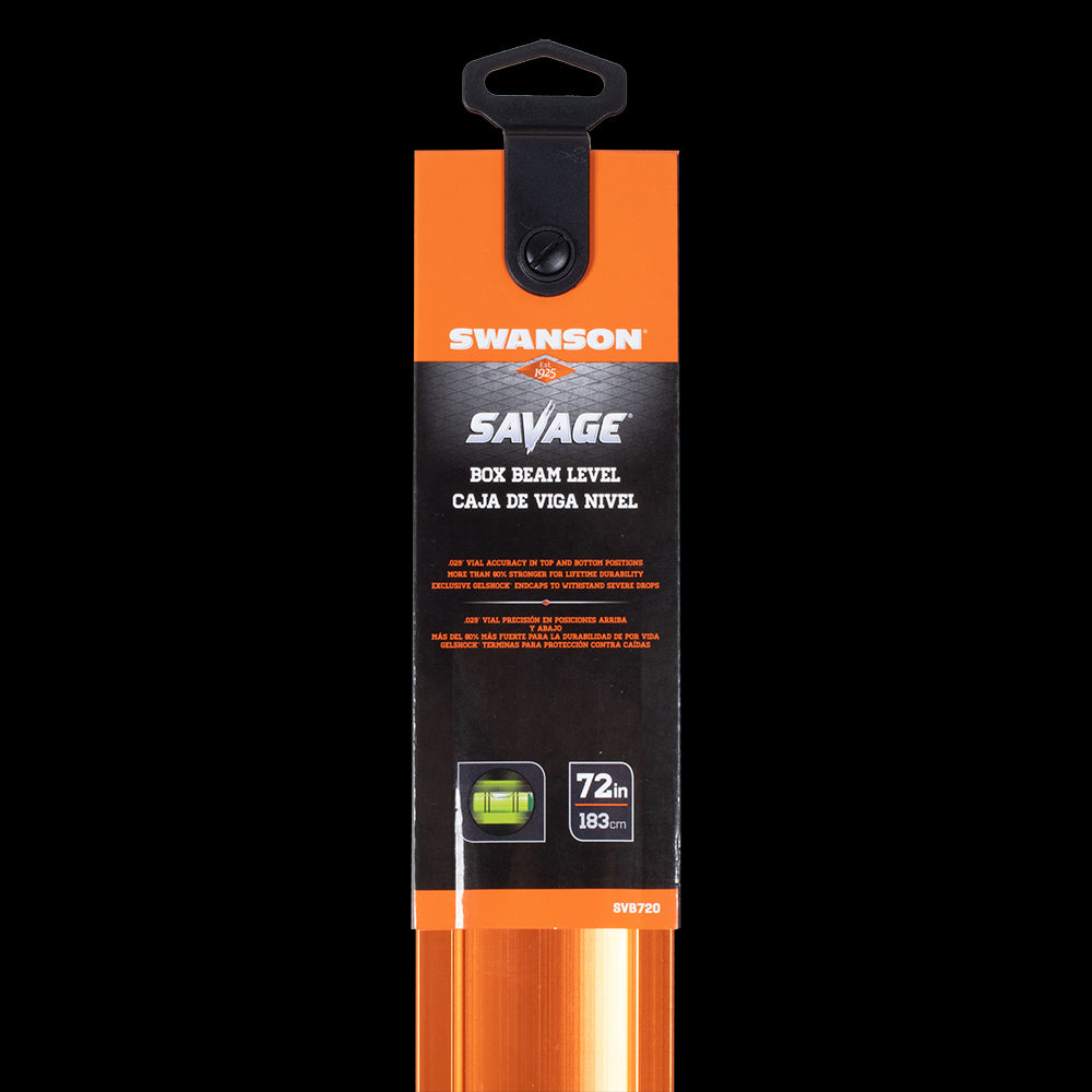 SWANSON 1800mm Savage™ Box Beam Level