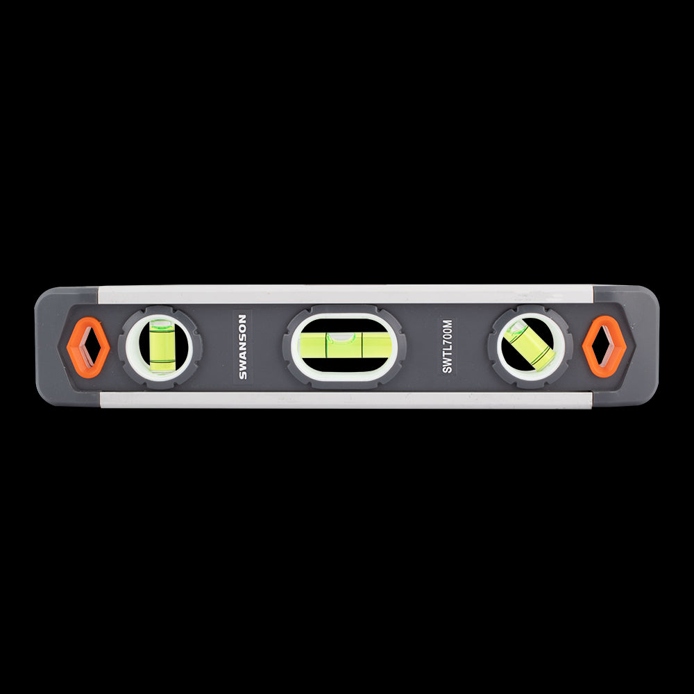 SWANSON 225mm Magnetic Aluminum Torpedo Level