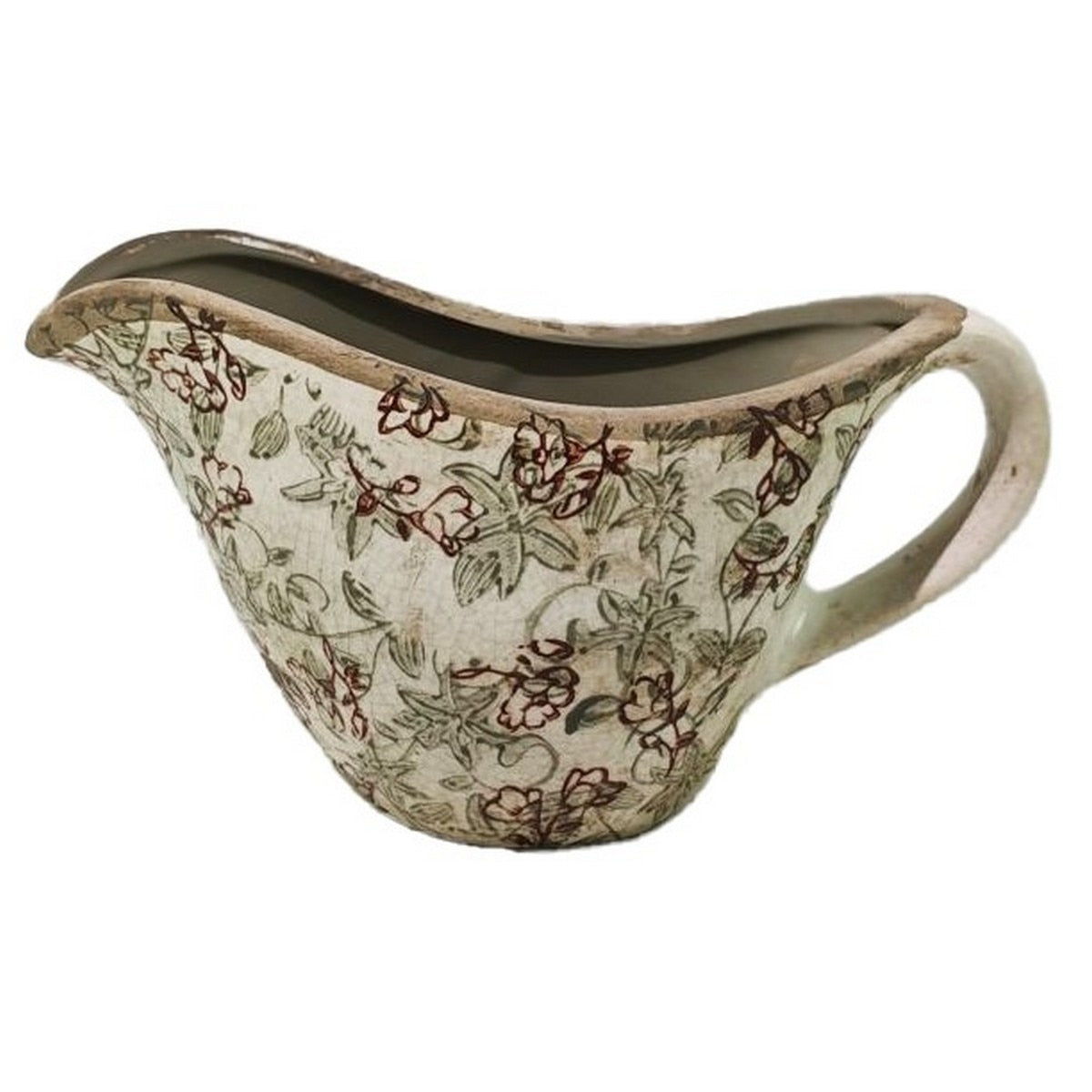 AUTUMN FLORAL CERAMIC JUG - AUTUMN - 240x125x140