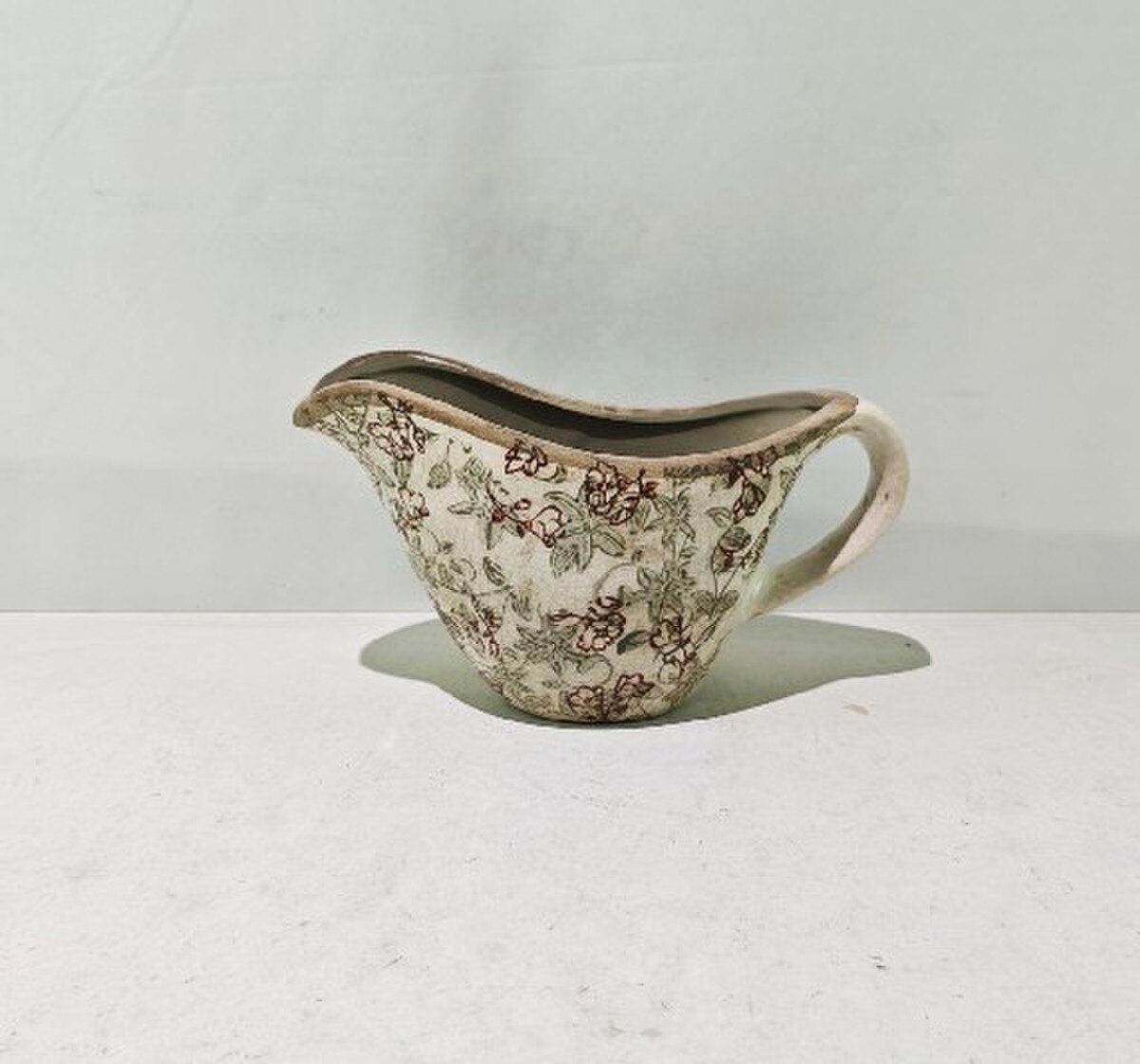 AUTUMN FLORAL CERAMIC JUG - AUTUMN - 240x125x140