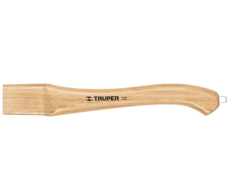 14-inch premium hickory hatchet handle featuring ergonomic design for comfort and control during chopping and splitting tasks.